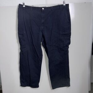 Dickies Carpenter Pants‎ - 48W 37L Navy Blue Cotton Work Pants